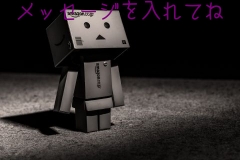 メッセージを入れてね